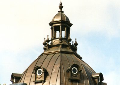 copper dome, regent street, london UK