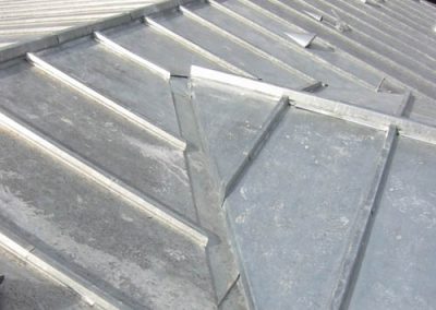 zinc residential roof